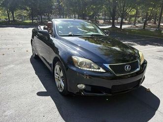 used 2012 lexus is 350c base
