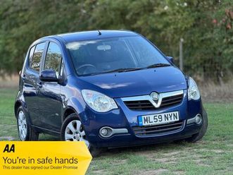 2009 vauxhall agila 1.2 design