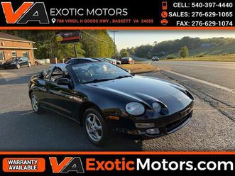 used 1999 toyota celica gt convertible