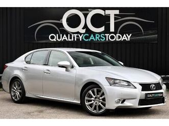 2012 lexus gs 250 2.5 v6 luxury *2 former keepers + full lexus main dealer service / mot history*