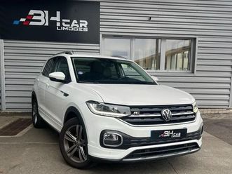 volkswagen t-cross 1.0 tsi 110ch r-line garantie constructeur 11/26