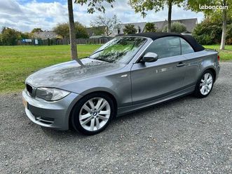 bmw série 1 cabriolet 118 d 143 ch luxe