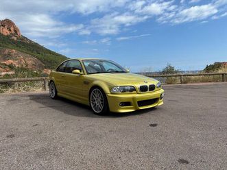 bmw m3 e46 coupé, handgeschaltet in phoenixgelb