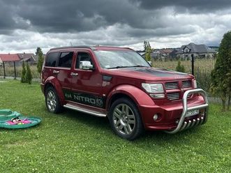 sprzedam dodgde nitro 2008 nowa biala • olx.pl