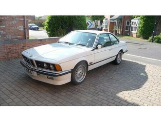 1988 bmw 6 series e24 m635csi
