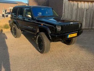 jeep cherokee xj 4.0 i aut 1999 zwart — jeep — marktplaats