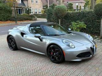 alfa romeo 4c 1750 tbi spider tct 2016 grijs — alfa romeo — marktplaats