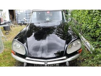1973 citroen ds noir automatique, 4 vitesses conduite à g...