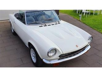 1977 fiat 124 spider original a vendre