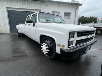 chevrolet c30 r30 crew cab dually 1987