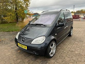 mercedes vaneo 1.7 cdi automatik rollstuhl / behindertenumbau