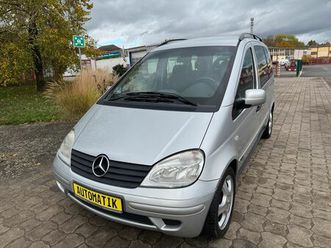 mercedes vaneo 1.9 automatik rollstuhl / behindertenumbau