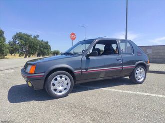 peugeot 205 gti 1.6 fevereiro/84