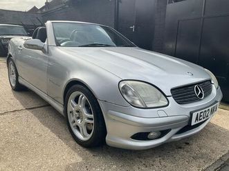 2002 mercedes-benz slk 3.2 slk32 amg