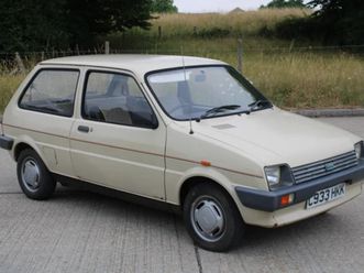 1986 austin metro 1.0 city 3dr