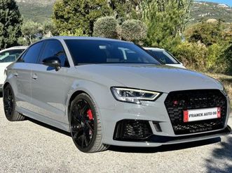 audi rs3 berline 2.5 tfsi 400ch quattro s tronic 7