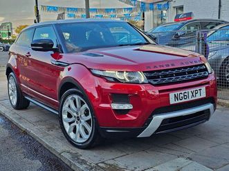 2012 land rover range rover evoque 2.0 dynamic lux coupe 3d