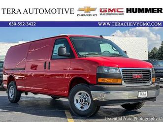 2025 gmc savana 2500 rwd 3500 extended wheelbase work van