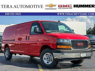 new 2025 gmc savana 2500 rwd 3500 extended wheelbase work van