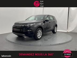 land rover discovery sport hse 2.0 td4 180 bva garantie 12 mois
