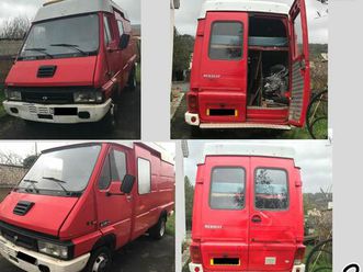 renault b110 aménagé camion pompiers très bon état