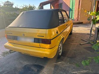golf cabriolet 1980