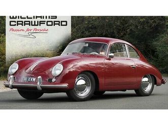 1954 porsche 356 rouge foncé manuel, 4 vitesses conduite...