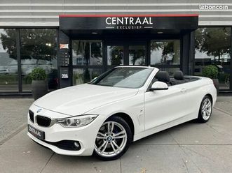 bmw 435i cabriolet 306 ch - chauffe nuque - caméra 360 - hud - navi pro - cuir élec chauffants