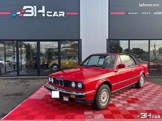 bmw serie 3 25i e30 cabriolet 192 bvm6 / restaurée