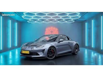 alpine a110 r 1.8 300ch / 1°main / origine france / couleur gris tonnerre / échappement sport r / pack audio focal / jantes 18