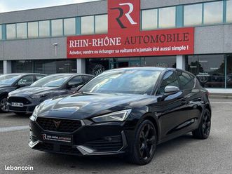 cupra leon 1.5e tsi 150ch 1ermain siege bacquet electrique camera carplay acc lane & side assist