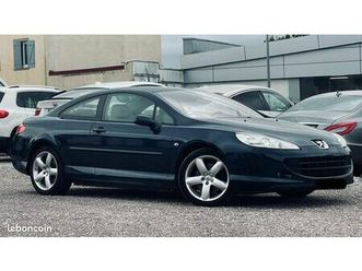 peugeot 407 coupé 2.7 hdi v6 204 cv boîte auto