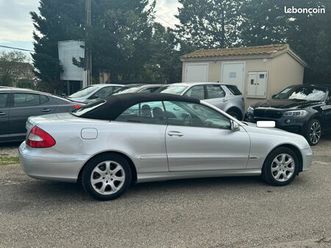 mercedes-benz classe clk (209) 200 k 163 ch *boite auto