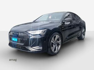 e-tron sportback 55 s line black edition