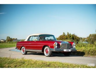 1970 mercedes-benz s-class w111/112 - 280se cabriolet