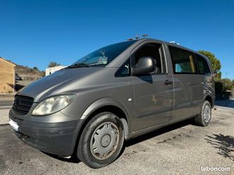 mercedes vito 109 cdi combi 3 places vitres - vente en l'état à pro