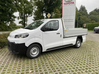 toyota proace electric work pritsche