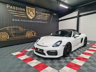 porsche boxster 981 spyder 3.8 l 375 ch – 15 500 km