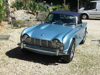 triumph tr4 aufwändig teilrestauriert,super farbcombi