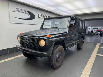 mercedes-benz g 230 ge puch- 4x4 - utilitaire - oldtimer - 8 places