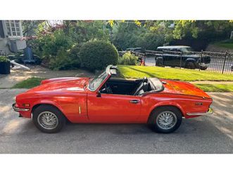 triumph spitfire 1500 - 1980 - excellent condition - low mileage