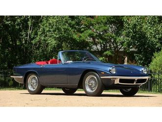 1964 maserati mistral 3.5 spyder
