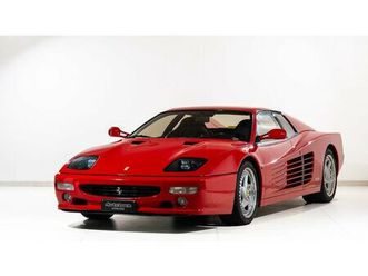 1996 ferrari testarossa rosso manuel conduite à gauche in...