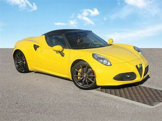 used 2016 alfa romeo 4c spider w/ convenience group - spider pinellas park fl 33782