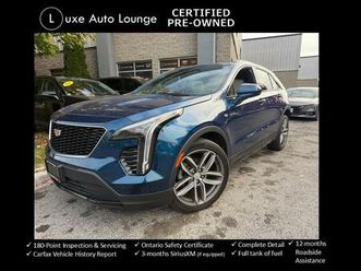 used 2019 cadillac xt4 awd sport only 43k! bose, leather, sunroof!