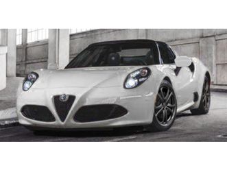 used 2018 alfa romeo 4c spider w/ convenience group - spider pompano beach fl 33073