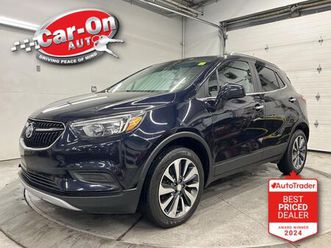 used 2021 buick encore awd | leather | carplay | 18in alloys | rear cam