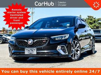 used 2018 buick regal sportback gs awd sunroof navi leather front seats massage system alloy