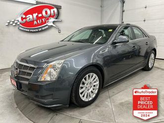 used 2010 cadillac cts awd | super low kms | leather | pano roof | alloys