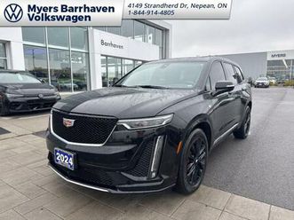 used 2024 cadillac xt6 sport - navigation - premium audio